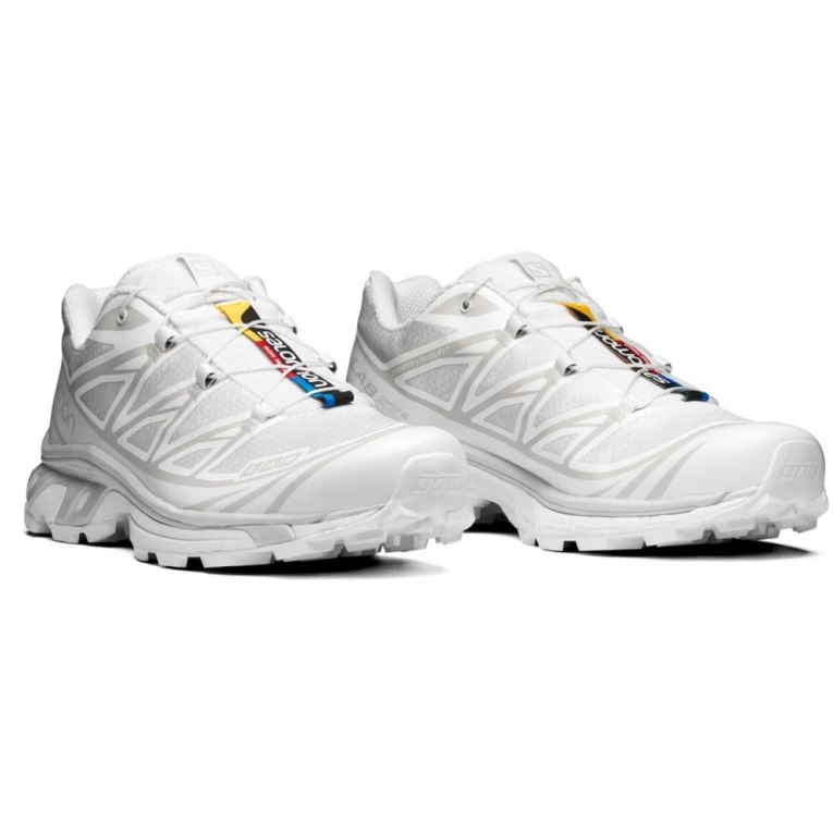 White Salomon Xt-6 Women's Sneakers | PH 23905R